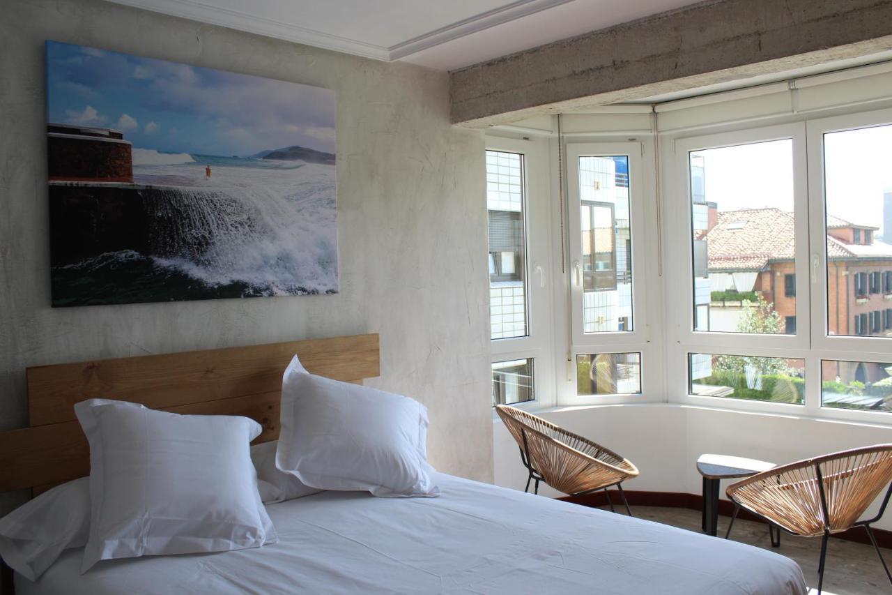 Apartamentos Zarautz Playa, Con Piscina Y Garaje Ngoại thất bức ảnh