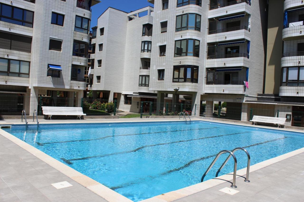 Apartamentos Zarautz Playa, Con Piscina Y Garaje Ngoại thất bức ảnh