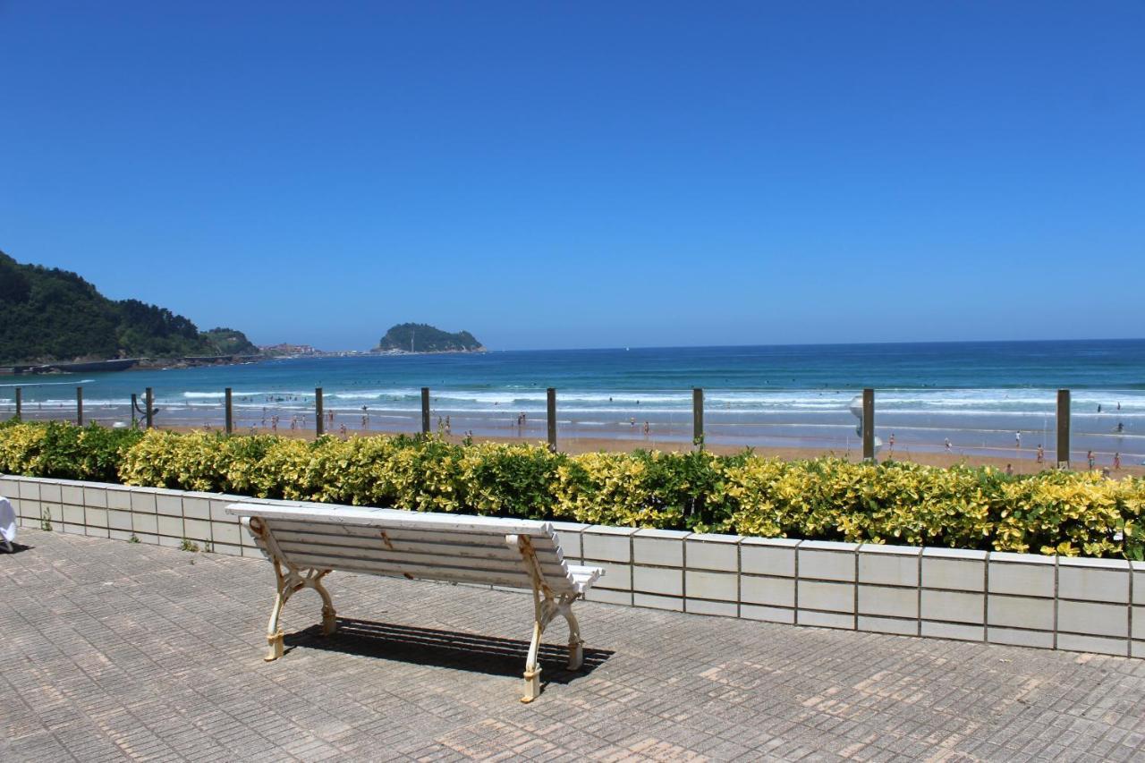 Apartamentos Zarautz Playa, Con Piscina Y Garaje Ngoại thất bức ảnh