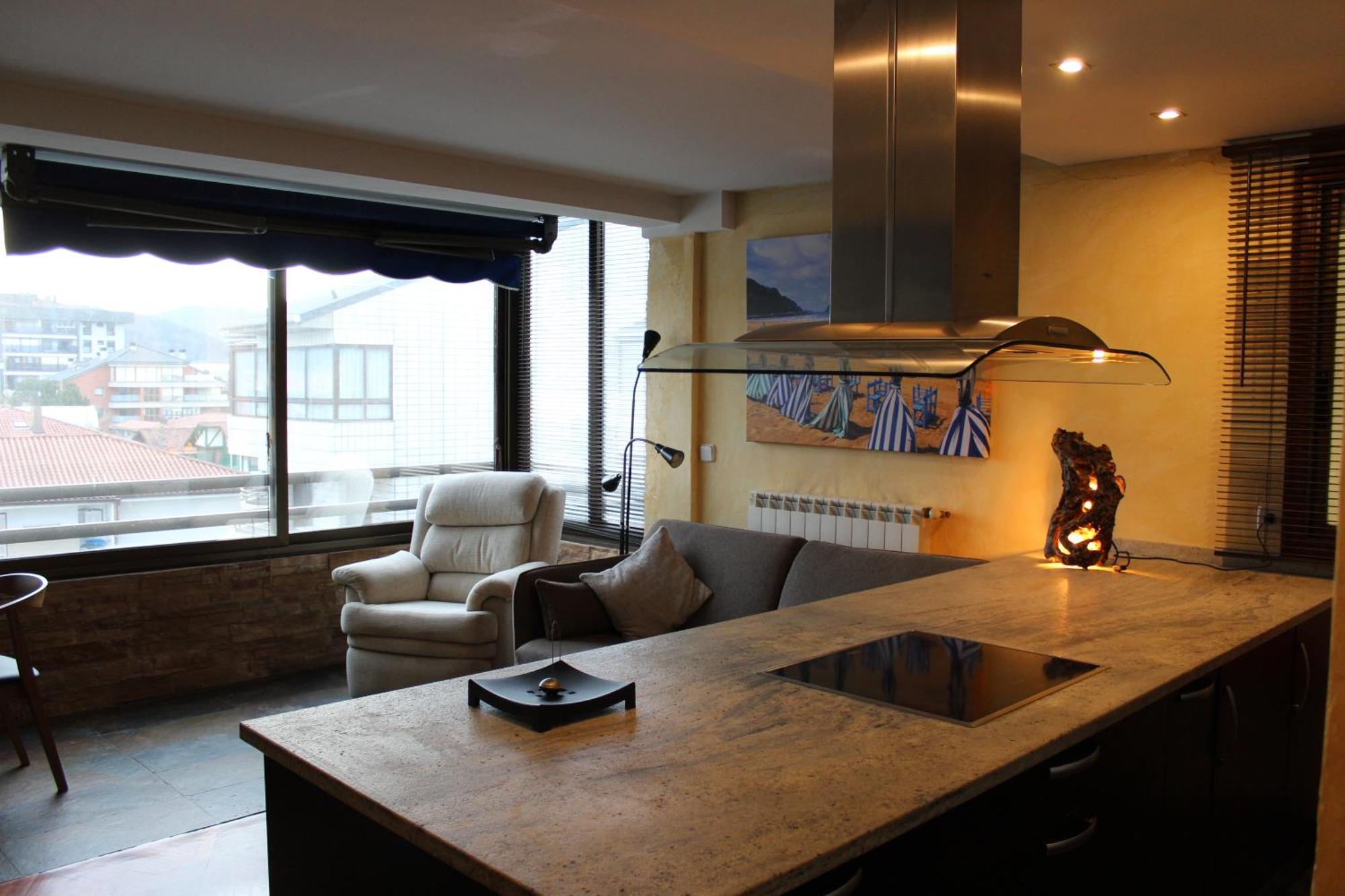 Apartamentos Zarautz Playa, Con Piscina Y Garaje Ngoại thất bức ảnh